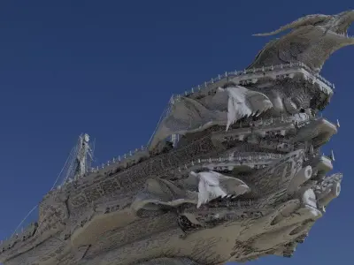 Dragon Zeplin 3D model