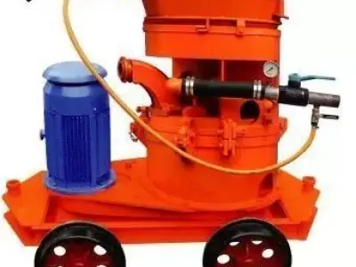 PZCT5-V type concrete jet 3D model