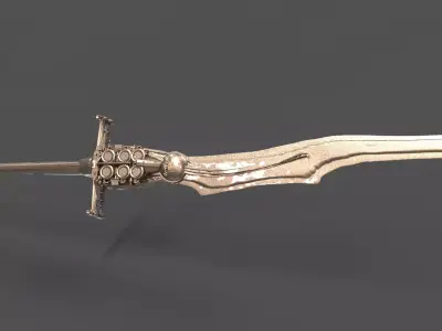 Sci-Fi Jet Sword Sci-Fi 2 3D model