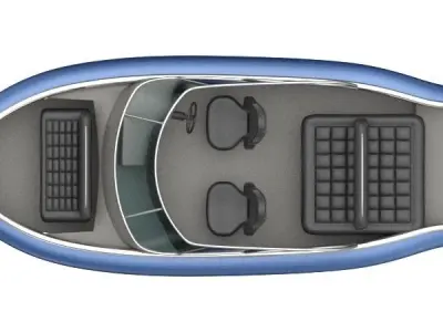 Sailing Family Boat 3D model