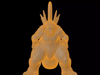 Godzilla King Kaiju 3D print model