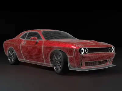 Dodge Challenger SRT Free 3D model