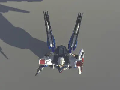 Freedom Gundam 3D model