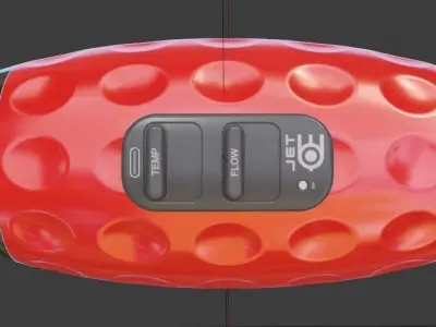 JET Hairdryer 3D model