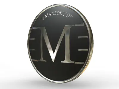 mansory logo 3D model