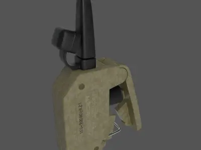FIRING DEVICE ELECTRICAL M57 Low-poly 3D model