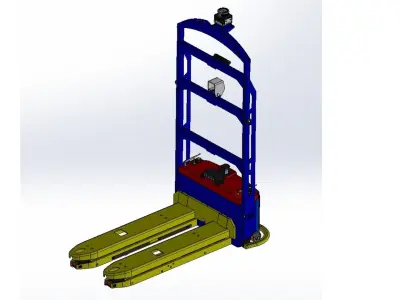 AGV Folklift 3D model