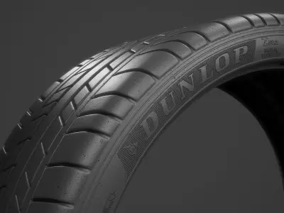 Dunlop Sport Maxx Type Tyre 3D model