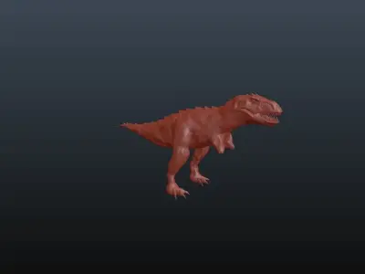 T-REX animated t - rex 3D model