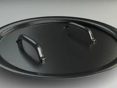 Viking Shield Free low-poly 3D model