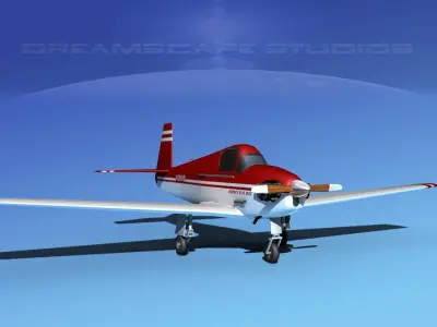 Mooney M-18 Mite V09 3D model