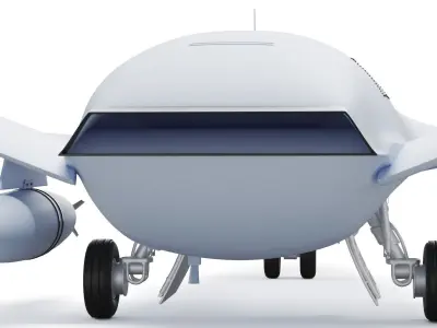 Boeing MQ25 Stingray Aerial Refueling Drone 3D model