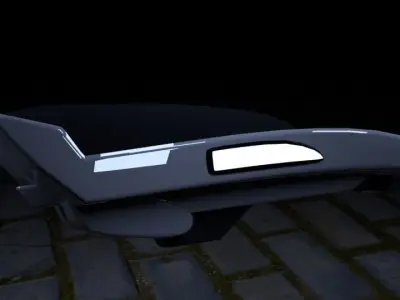 SciFi Vehicles Low-poly 3D model