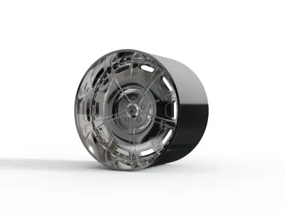 ASANTI AF182 WHEEL 3D MODEL 3D model