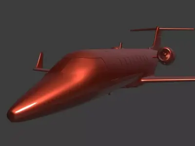 Learjet 45 ready for 3D printing 3D print model