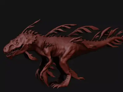seaweed dragon 3D model