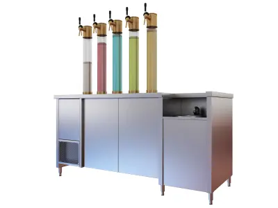 Juice Dispenser 3D model