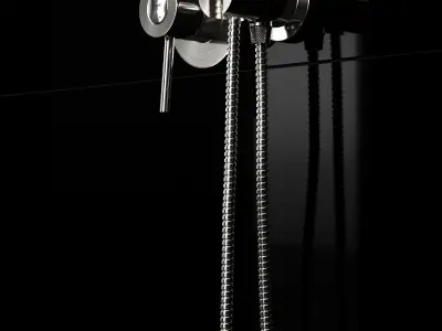 Hygienic shower Grohe BauClassic 124434 3D model