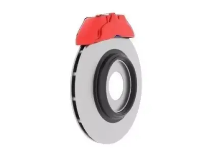  Brake Rotor  Low-poly 3D model