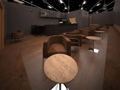 coffee world 3D model