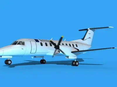 Embraer EMB120 Skybridge 3D model