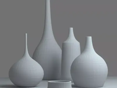 Color Glass Free 3D model