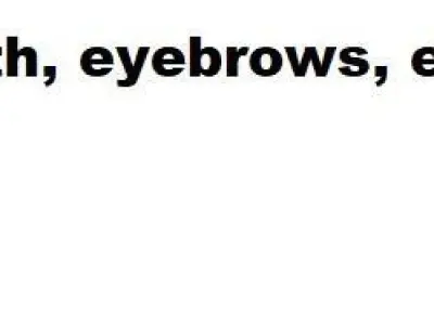 tooth and ear 3D model