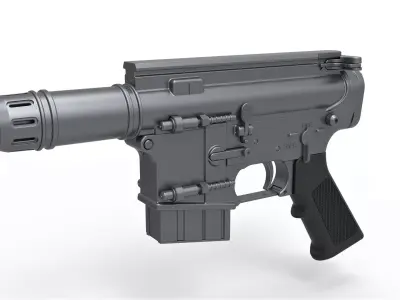 Blaster pistol A280-CFE from the movie Rogue One 2016 3D model