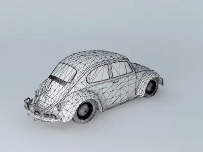 Beetle 1961 Free 3D model