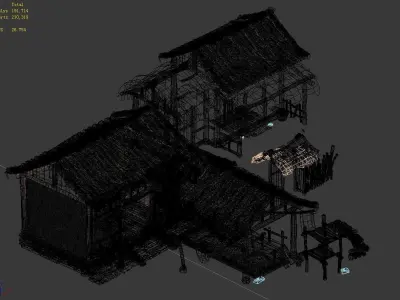 History-Historic Site-Tianlufang 12 3D model