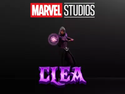 Clea Strange Low-poly 3D model