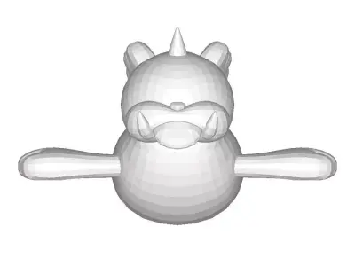 MakeIT Water Type Pokemon Seel 3D model