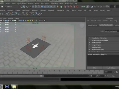 Helicopter military 3D model
