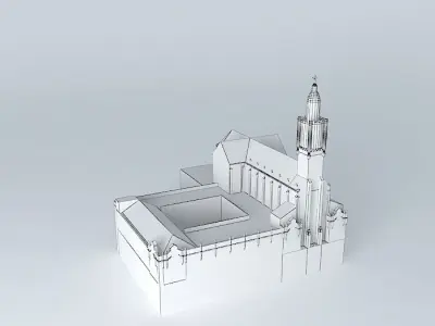Church and Convent of Our Lady of Carmen Free 3D model