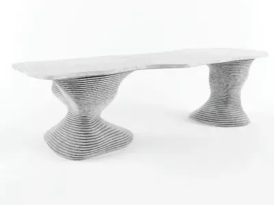 office Desk Free 3D model purchase