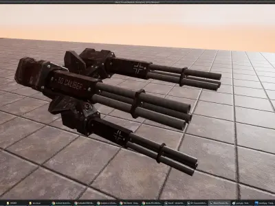 DARKMECH Pack Low-poly 3D model