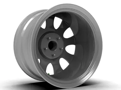 Audi A6 C5 Rim 3D model