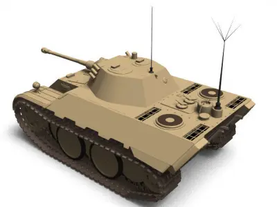 VK1602 Leopard 3D model