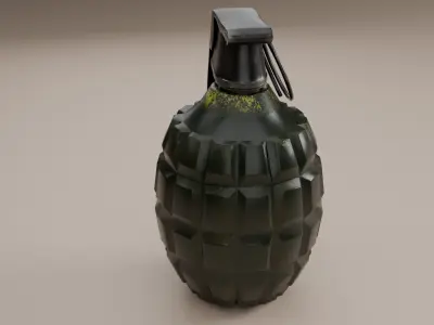 Hand Grenade 3D model