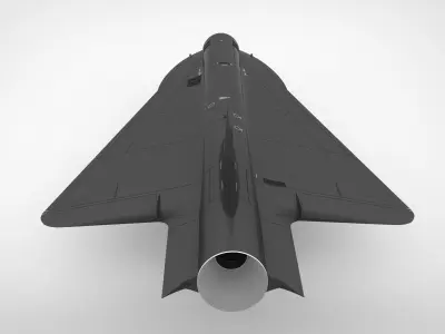 lockheed D-21 3D model