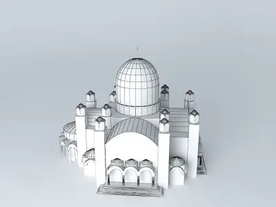 Church SAINT ANDREW Free 3D model