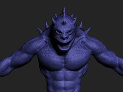 Monster 3D model shop