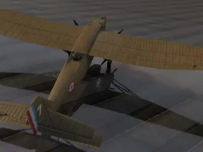 Farman F-222-2 3D model