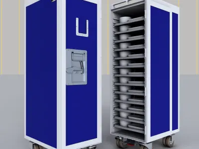 INFLIGHT SERVICE CART 3D model
