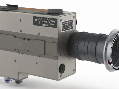 Apollo 11 Data Acquisition Camera 3D model