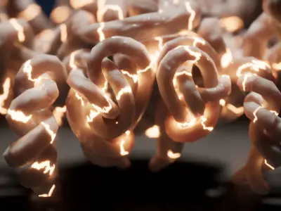 Gut Spider for UE Low-poly 3D model