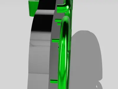 OPEN Neon Sign 3D print model