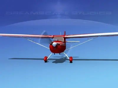 Bellanca Citabria 7KC V04 3D model
