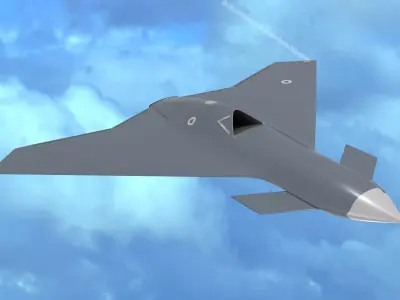 UCAV Concept 3D model