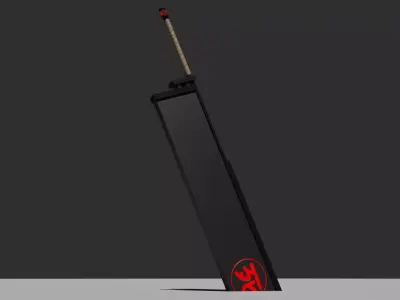 just big sword Free 3D model